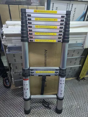 Single Telescopic Ladder 4.1m 150kg Load