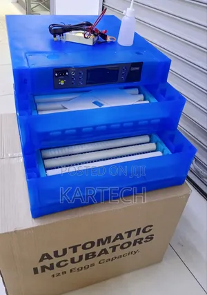 Kukumom 128 Eggs Solar/Electric Automatic Incubator