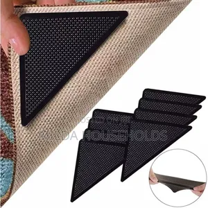 4pcs Ruggies Rug Carpet, Mat Grippers Non Slip Grip, Corners Pad