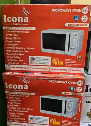 Icona 20 Litres Manual Microwave