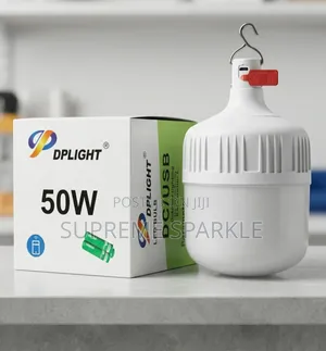 Dplight 50w Led Rechargeable Bulb,