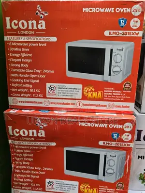 Icona 20 LTRS Manual Microwave
