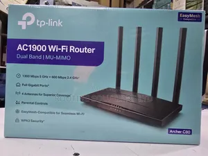 Tp-Link Ac1900 Wifi Router Dual Band / Mu-Mumo Archer C80