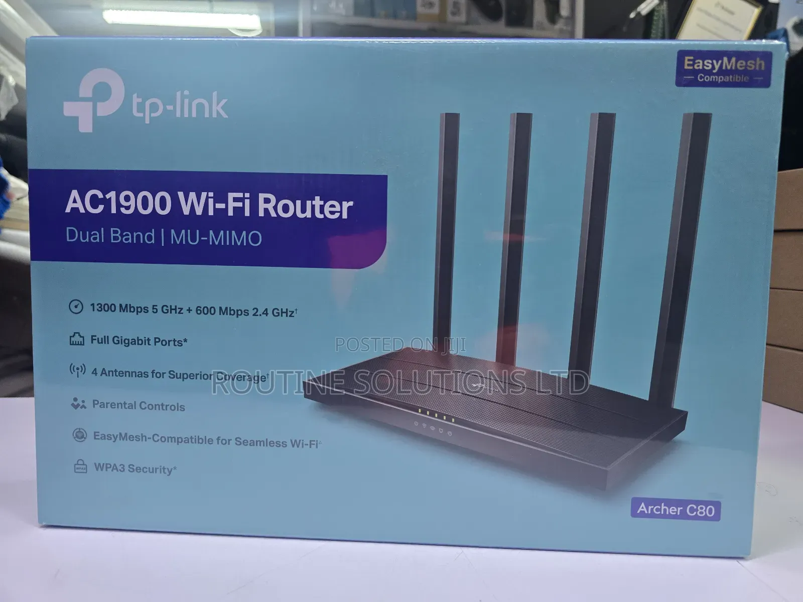 Tp-Link Ac1900 Wifi Gigabit Router Archer C80