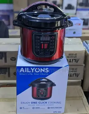 6 Litres Multifunction Ailyons Pressure Cooker - 1000watts