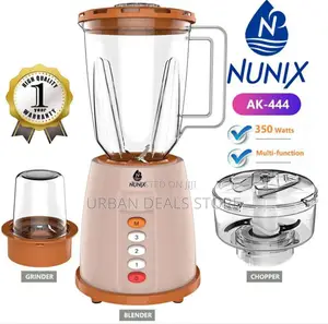 Nunix Ak-444 3in1 Blender; Grinder, Chopper.