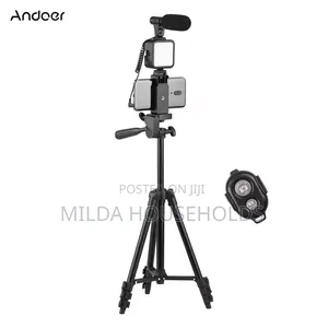 Vlogging Kit Kit-05lm With Tripod Stand.