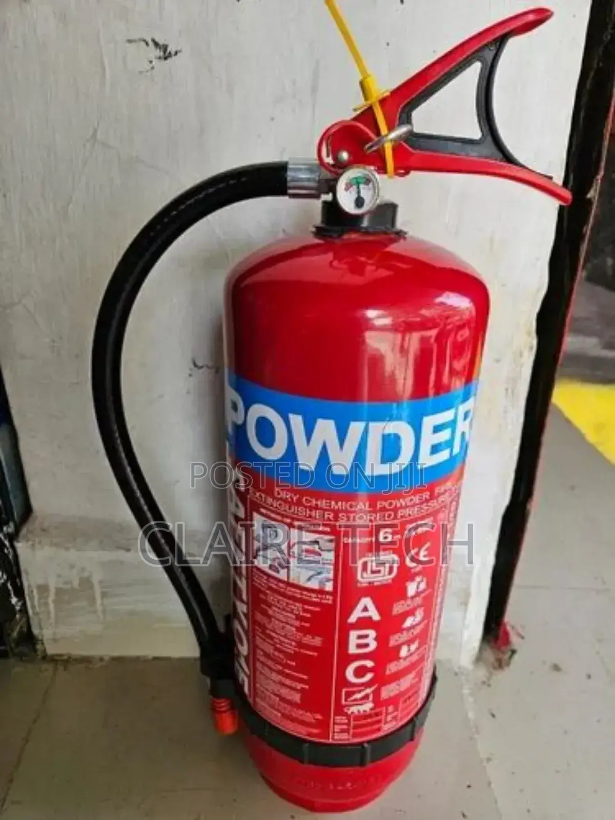Portable 6kg Abc Fire Extinguisher For Safety
