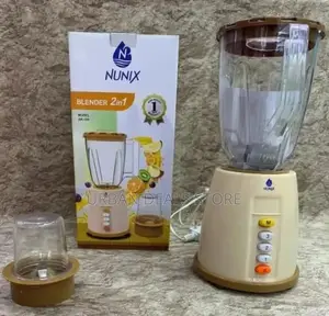Nunix Ak-100 - 2 in 1 Blender With Grinding Machine - 1.5l