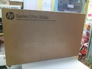 Hp Series 3 Pro 322pe 21.45 Inch FHD Black Monitor