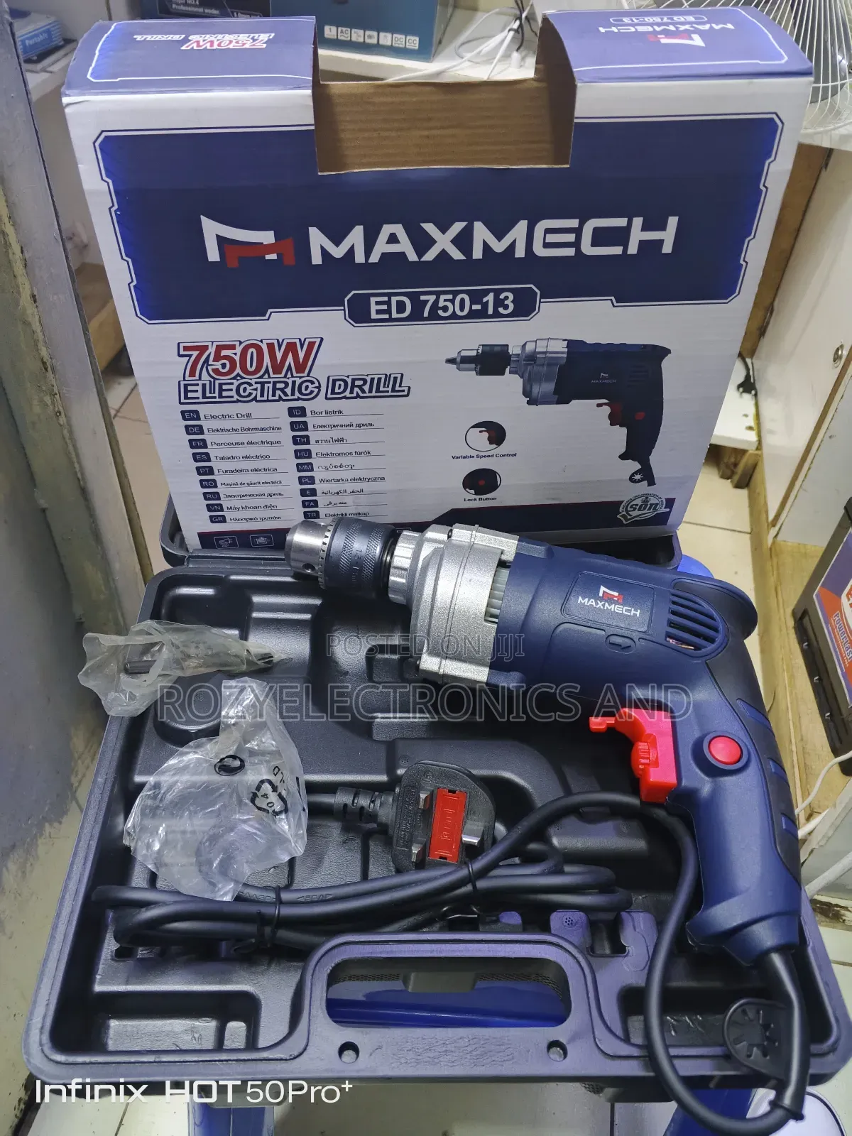 Maxmech Drill 750 Watts