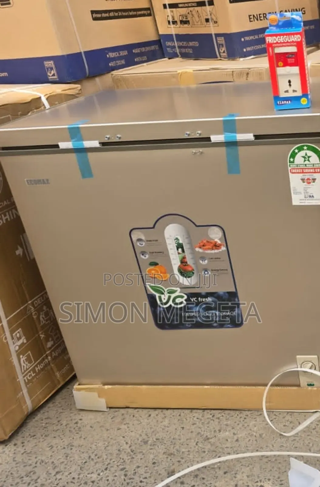 Exomax 60l Deep Freezer – Perfect for Small Spaces.