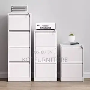 Office Cabinet; Four Drawers Steel Cabinet With Key Lock