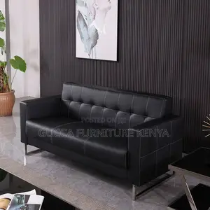 5-seater Leather Executive Reception Sofa Set