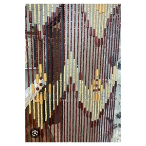 Beaded Wooden Door Curtain Size 100cm×180cm
