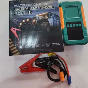 Emergency Power Supply for Airpump and Starting Integrated Machine Car