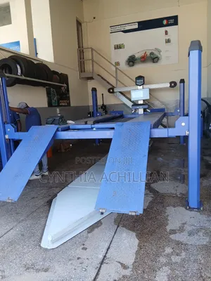 Wheel Alignment Machine With 4post Lift