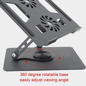 Yl-906 Laptop Stand Cooling For Phone, Tablet, Laptop, Rotatable Base