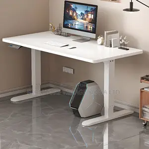 Standing Desk; 1.4 Meter Sit And Stand Electric Height Office Desk