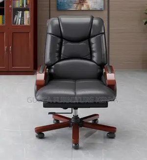 Executive Leather Reclining Director's Chair