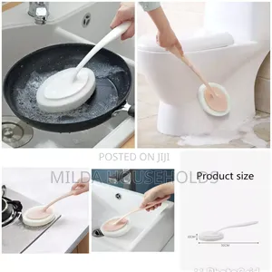 Household Long Handle Sponge Brush.
