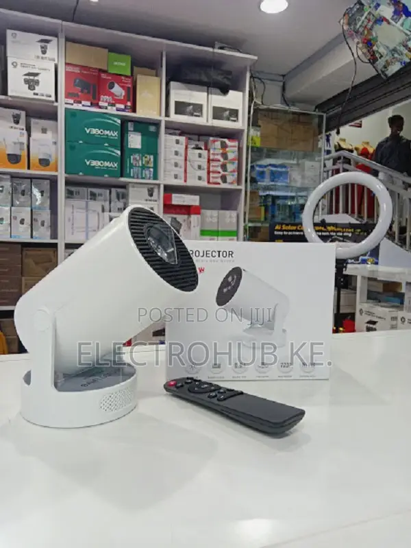 Hy300 Ultra Portable Android Projector With Wifi Smart Mirror Screen
