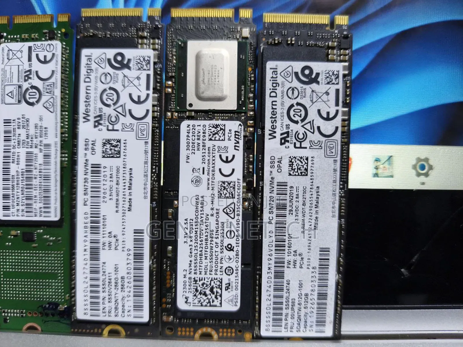 Single Notch 128gb Nvme SSD – Fast Compact