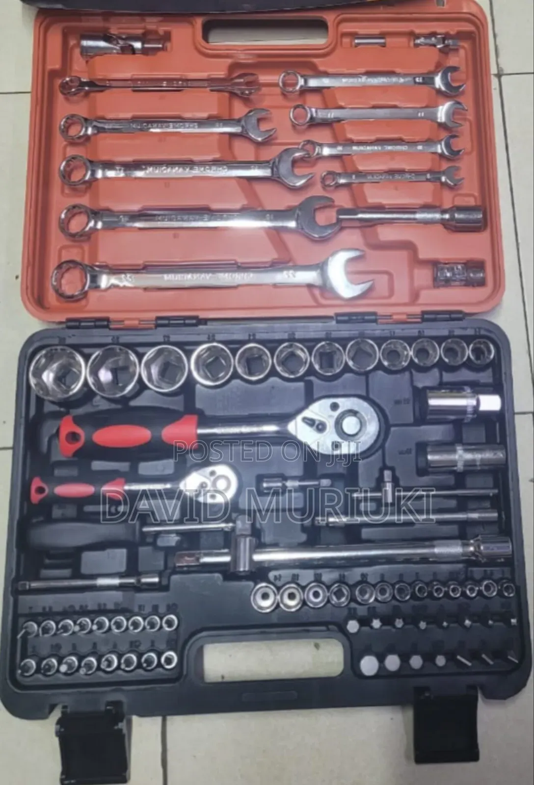 82-Piece Socket Set – Complete Tool Kit for Home Garage.