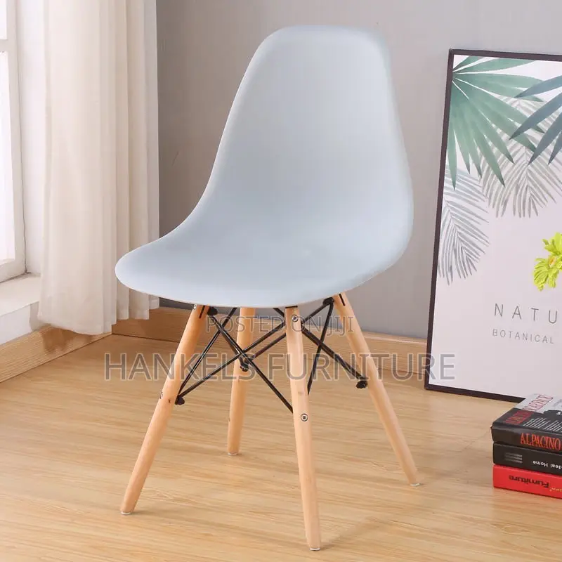 Elegant Grey Eames Chair for Dining and Study