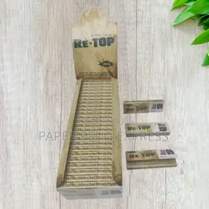 Retop Brown 1 1/4 Size Rolling Papers