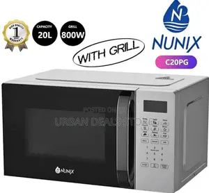 New Model 20 Litres Nunix Digital Microwave With Grill 
Model :C20pg
