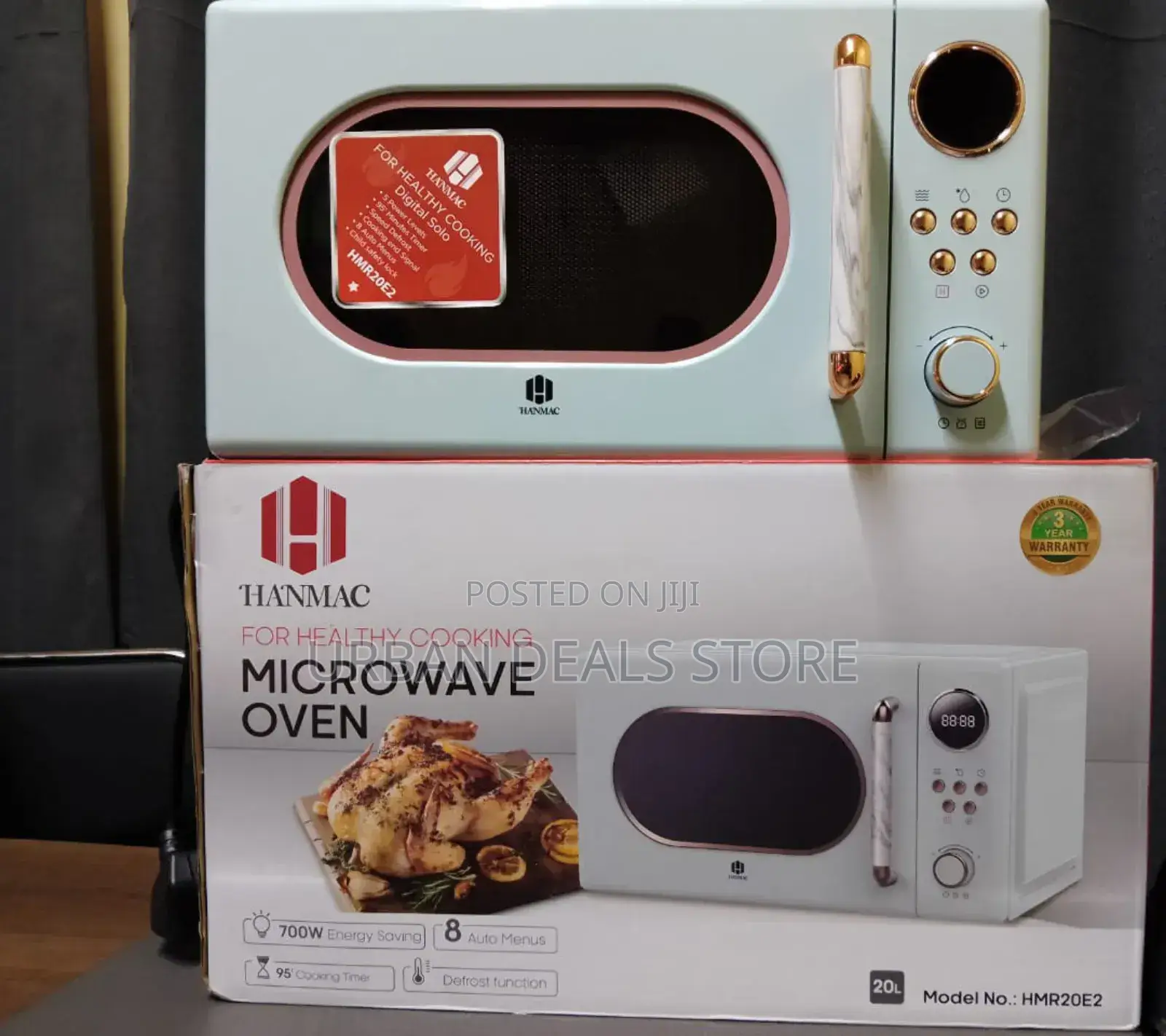 Hanmac 20l Digital Microwave (3 Years Warranty)