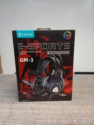 Celebrat Gm-3 Overhead Wired Gaming Headset