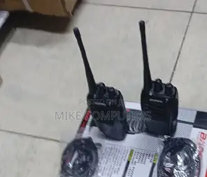 2 Pack Baofeng 888s Walkie Talkies - 3 Km Range Easy Use