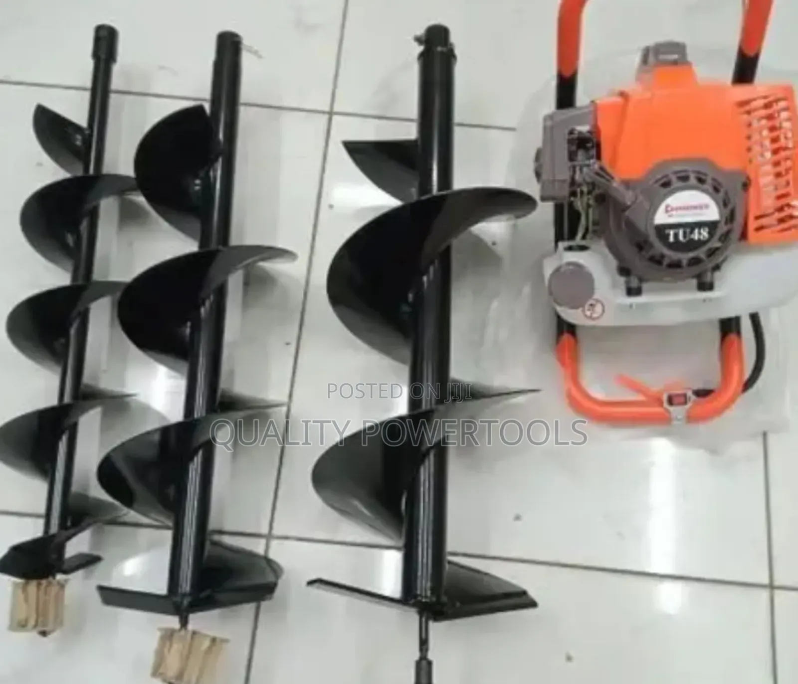3bits Earth Auger Drill-Tested