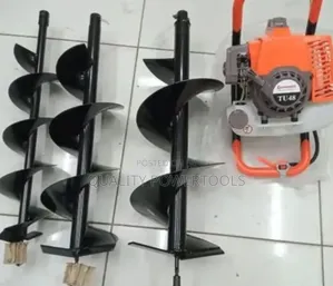3bits Earth Auger Drill-Tested