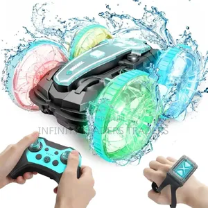 Amphibious Rc Remote Control Car 2.4ghz Rc Stunt Car
