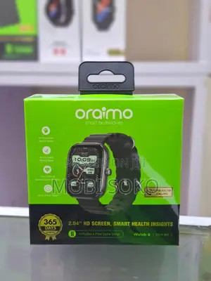 Oraimo Watch 6 2.04" TFT Ip68 Smart Watch