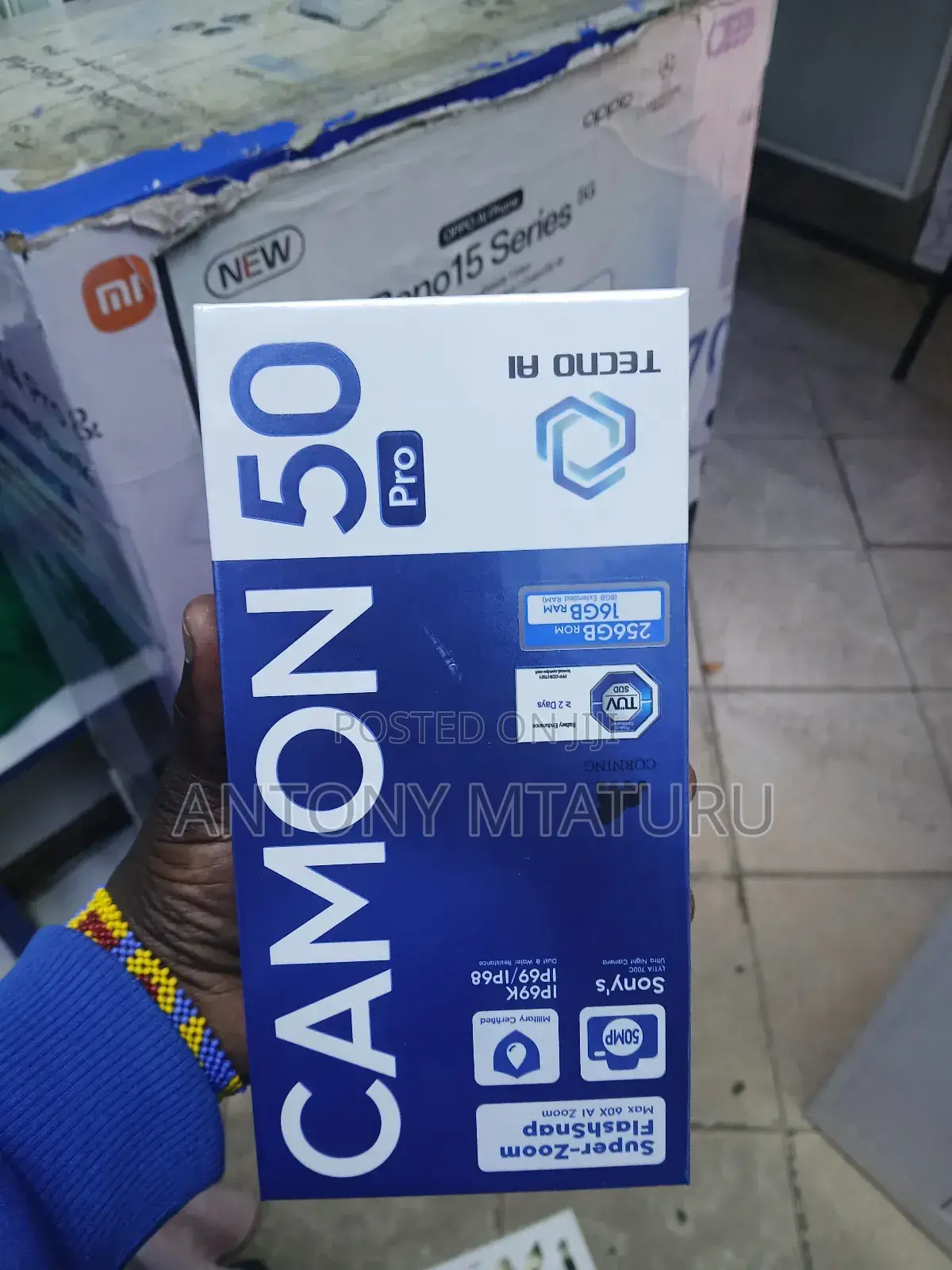 New Tecno Camon 50 Pro 256 GB