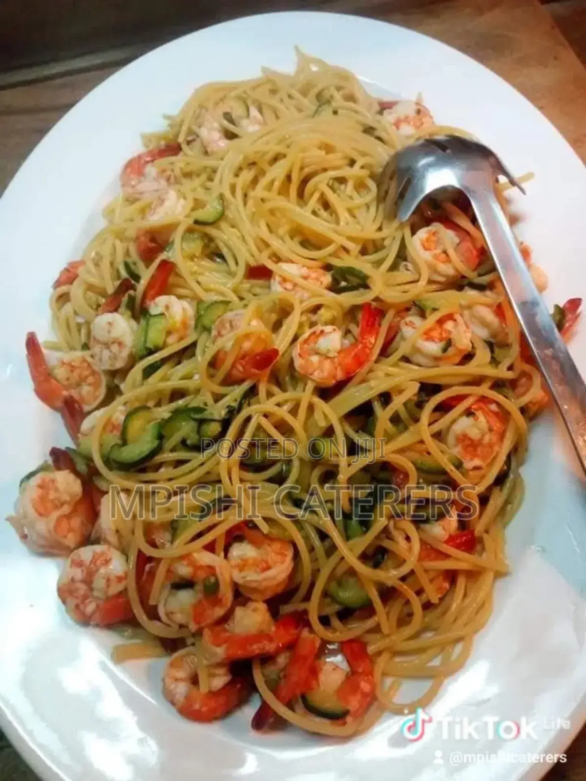 Prawns Spaghetti
