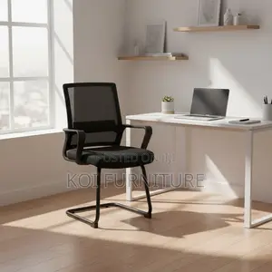 Office Chairs; Sled Base Mesh Fabric Office Chairs