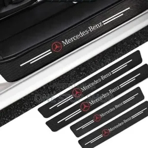 4pc Mercedes Waterproof Antiscratch Step Stickers
