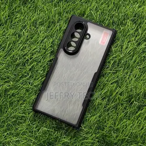 Xundo Samsung Galaxy Z Fold 7 Transparent Back Cover With Glass Protec