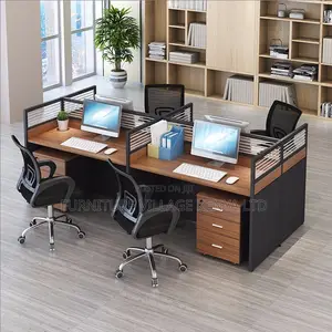 Workstation; 4-way Office Workstation Unit