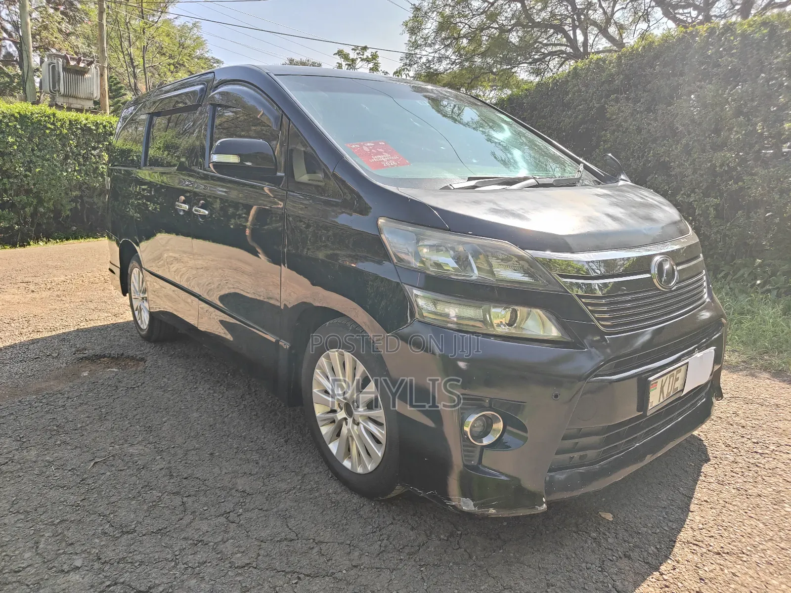 Toyota Vellfire 2014 Black