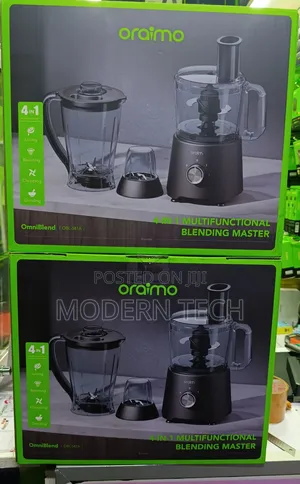 Oraimo Omniblend 1500w 4-in-1 Kitchen Blender Grinder