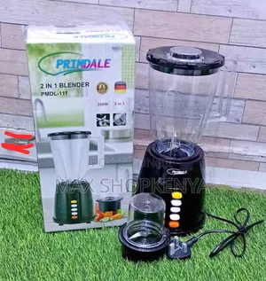 Primdale 2 in 1 Blender 1.5l Jug Powerful Home Use Blender