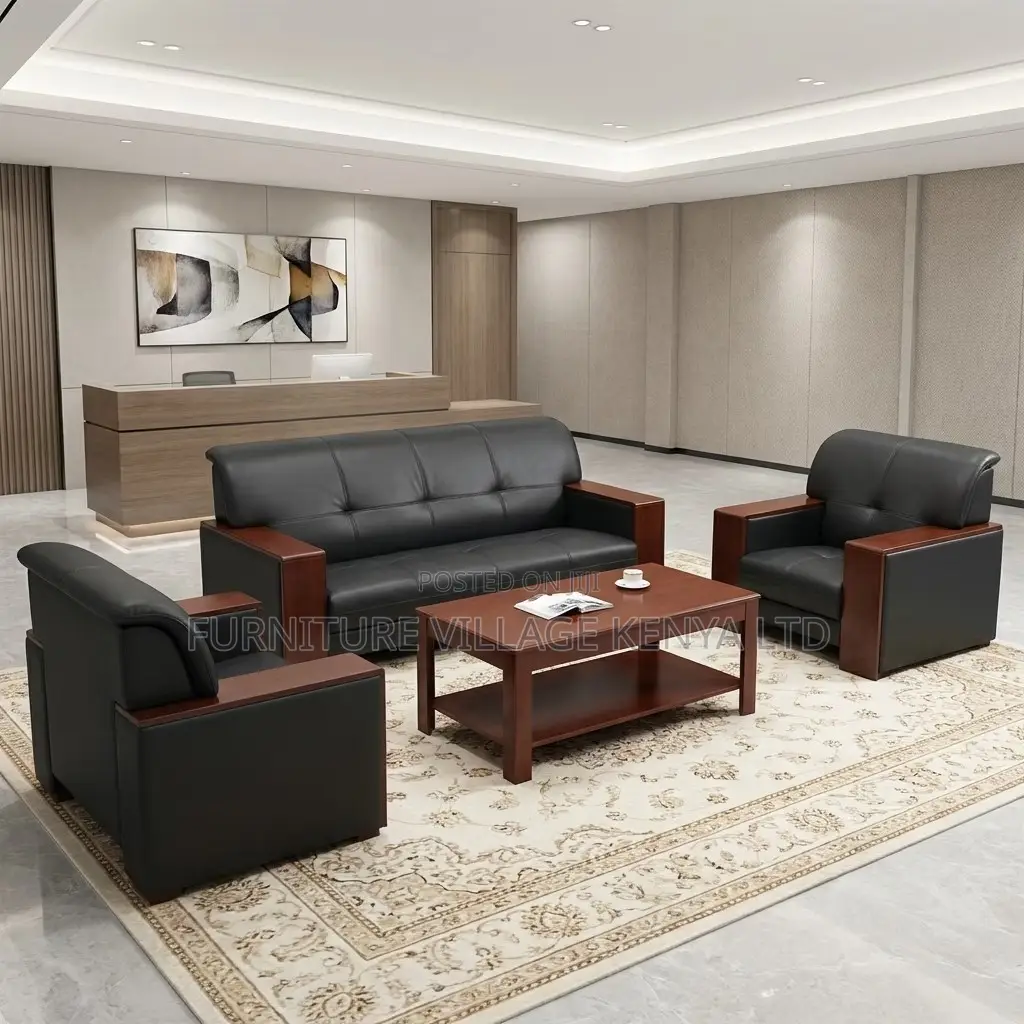 Office Sofa; 5-seater Executive Office Waiting Sofa