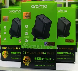 Oraimo 25w Type C Fast Charger With Pd3.0 Safety Protection