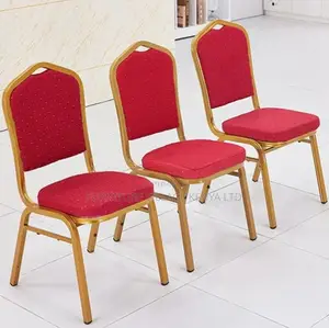 Office Chair; Premium Gold Frame Banquet Chair